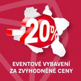 Pokračování zvýhodněných nabídek -20%