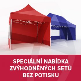 Speciální nabídka zvýhodněných setů bez potisku