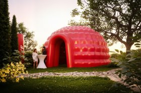 Nafukovací stan Iglú