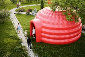 Nafukovací stan Iglú