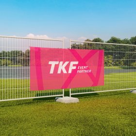 Reklamní banner Mesh s UV tiskem