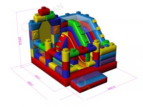 Skákací hrad 5×4 m