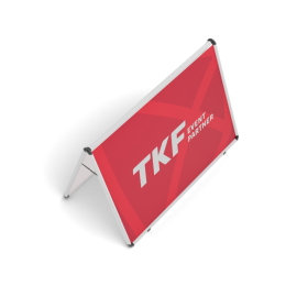 Skládací „A“ banner s vlastním potiskem