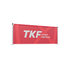 Vymezovací banner  na konstrukci 4Leaf