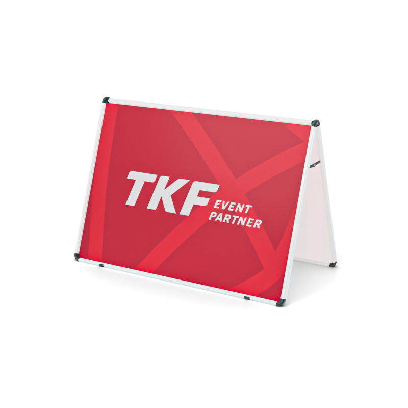 Skládací „A“ banner s vlastním potiskem
